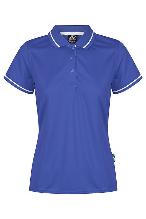 Cottesloe Lady Polos - ROYAL/WHITE