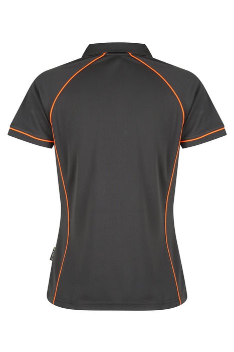 Endeavour Lady Polos - SLATE/ORANGE