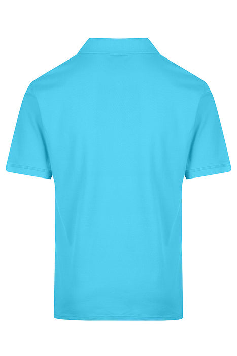 Claremont Mens Polos - CYAN