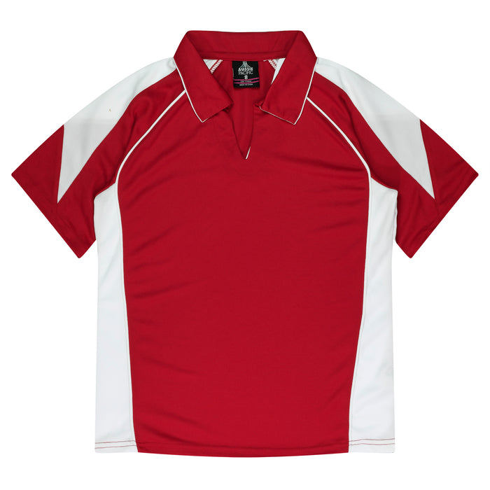 Premier Lady Polos - RED/WHITE