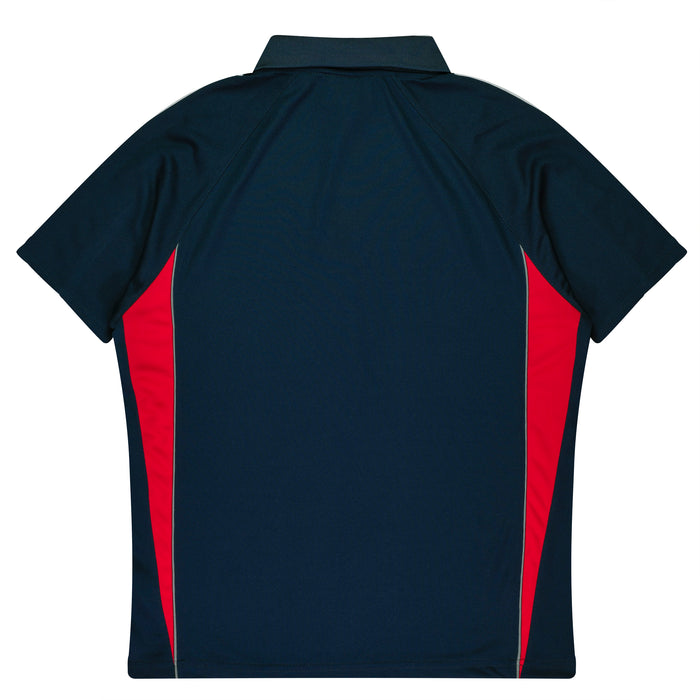 Eureka Kids Polos - NAVY/RED