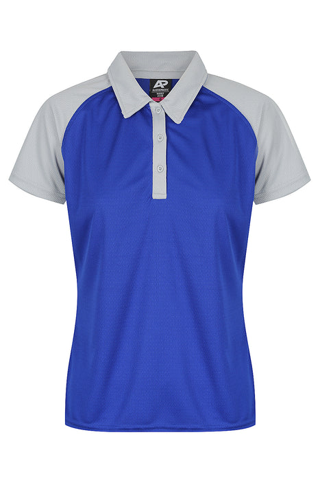 Manly Lady Polos - ROYAL/SILVER