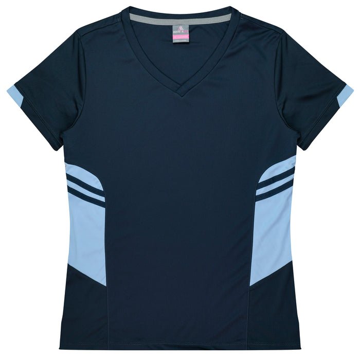Tasman Lady Tees - NAVY/SKY