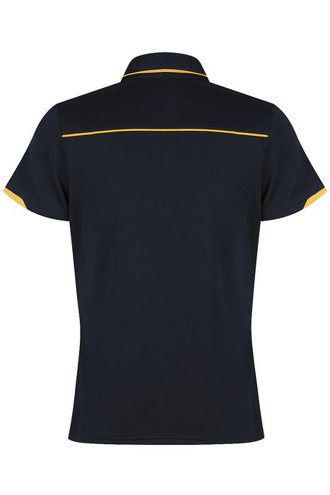 Currumbin Lady Polos - NAVY/GOLD