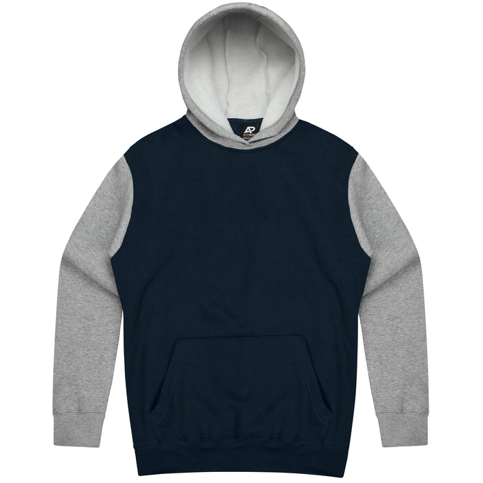 Monash Mens Hoodies - NAVY/GREY