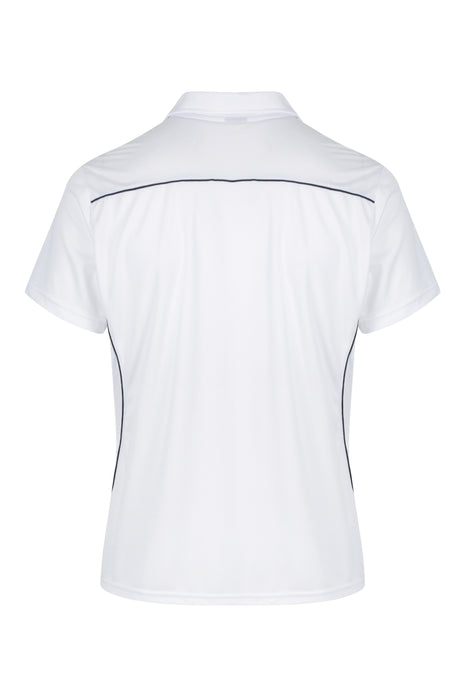 Kuranda Mens Polos - WHITE/NAVY