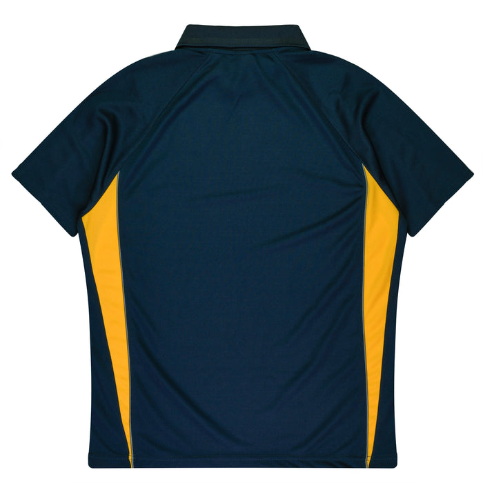 Eureka Kids Polos - NAVY/GOLD
