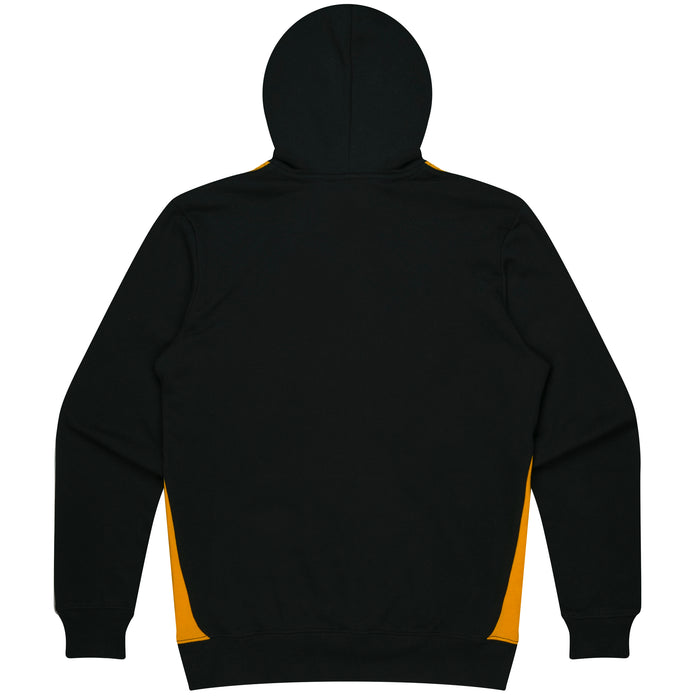 Paterson Mens Hoodies - BLACK/GOLD