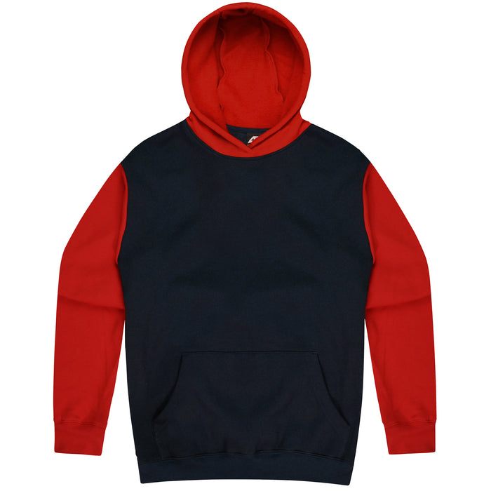 Monash Mens Hoodies - NAVY/RED