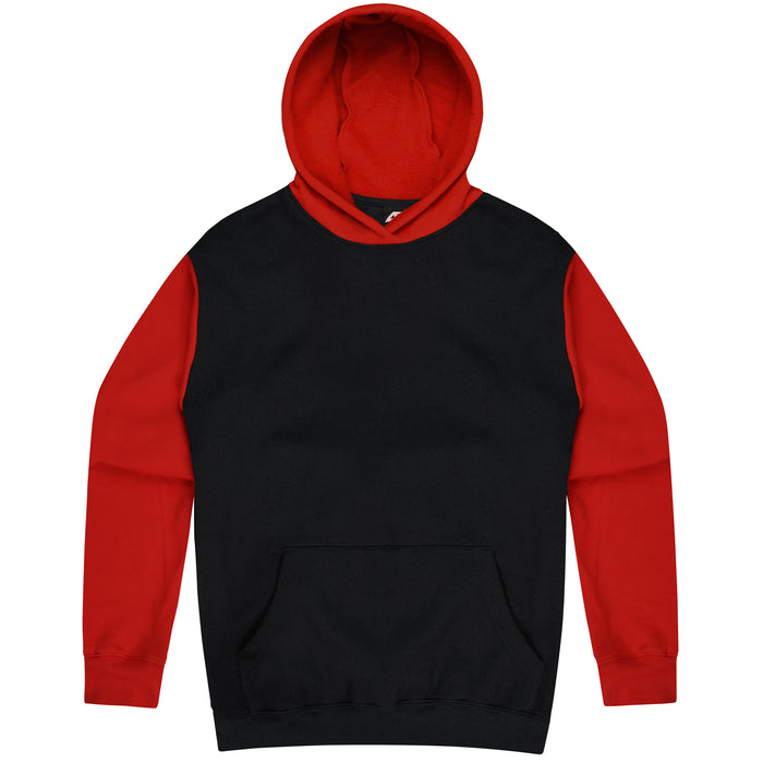 Monash Kids Hoodies - BLACK/RED