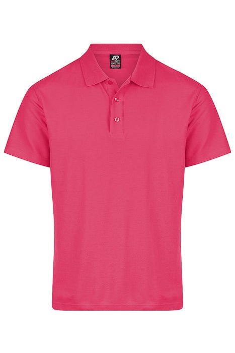 Hunter Mens Polos - FUSCHIA