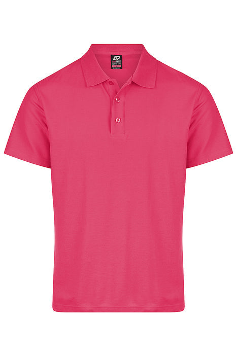 Hunter Mens Polos - FUSCHIA