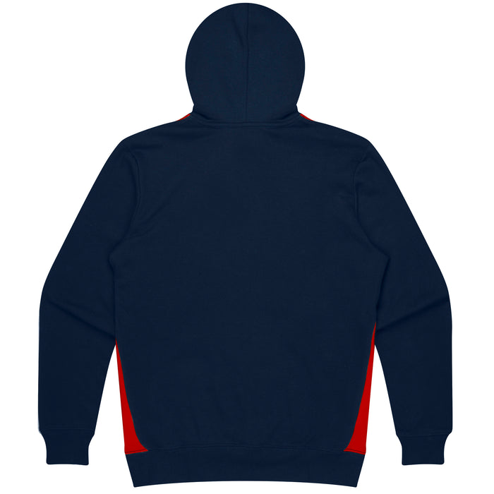 Paterson Mens Hoodies - NAVY/RED