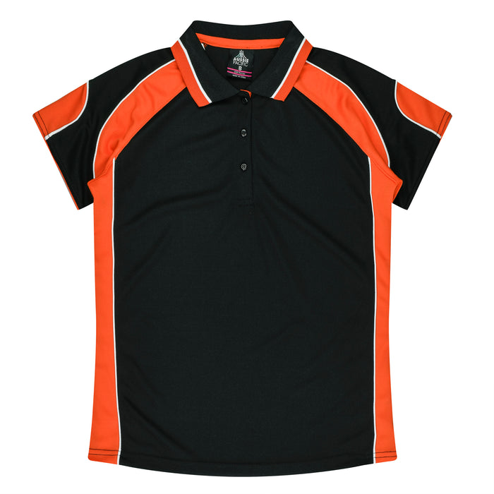 Murray Lady Polos - BLACK/ORANGE