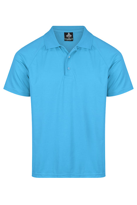 Keira Mens Polos - PACIFIC BLUE