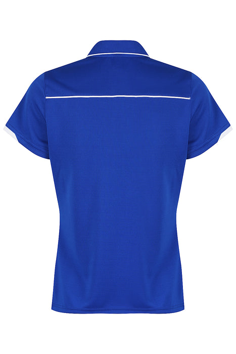Currumbin Lady Polos - ROYAL/WHITE