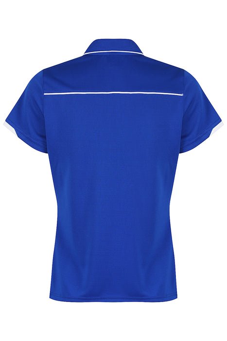 Currumbin Lady Polos - ROYAL/WHITE