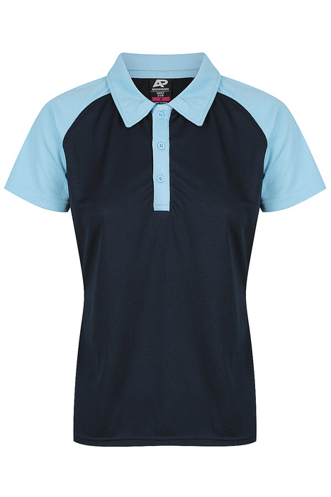 Manly Lady Polos - NAVY/SKY