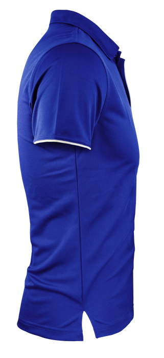 Yarra Mens Polos - ROYAL/WHITE
