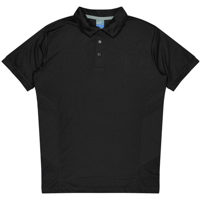 Tasman Kids Polos - BLACK