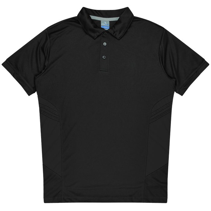Tasman Kids Polos - BLACK