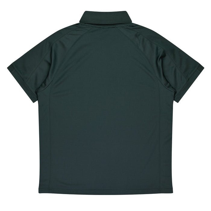 Flinders Mens Polos - SLATE/BLACK