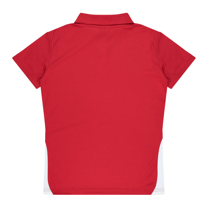 Paterson Lady Polos - RED/WHITE