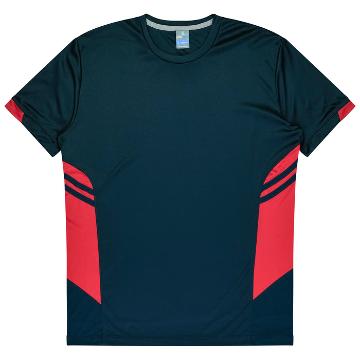 Tasman Kids Tees - NAVY/RED