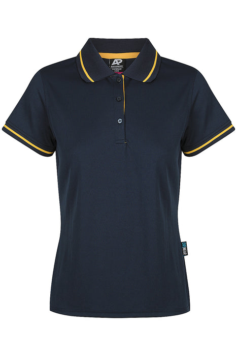 Cottesloe Lady Polos - NAVY/GOLD