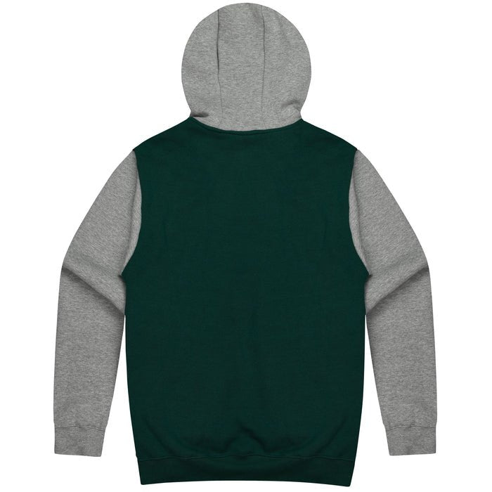 Monash Mens Hoodies - BOTTLE/GREY