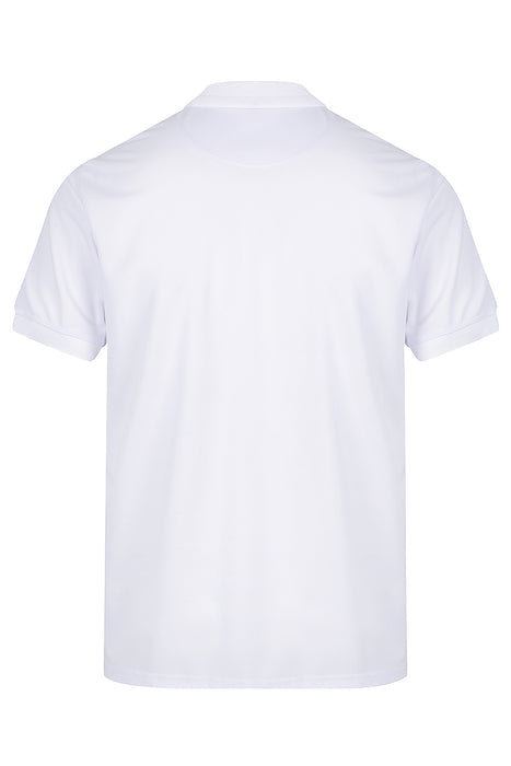 Lachlan Mens Polos - WHITE