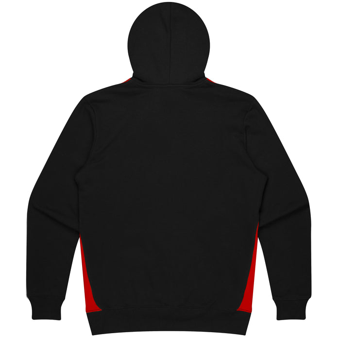 Paterson Mens Hoodies - BLACK/RED