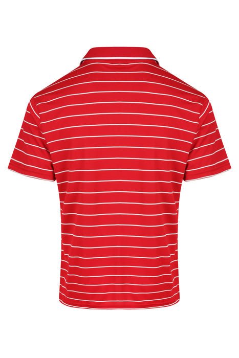 Vaucluse Mens Polos - RED/WHITE