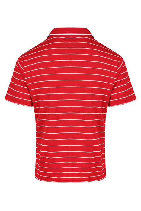 Vaucluse Mens Polos - RED/WHITE