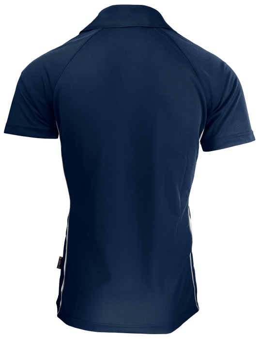 Eureka Mens Polos - NAVY/WHITE