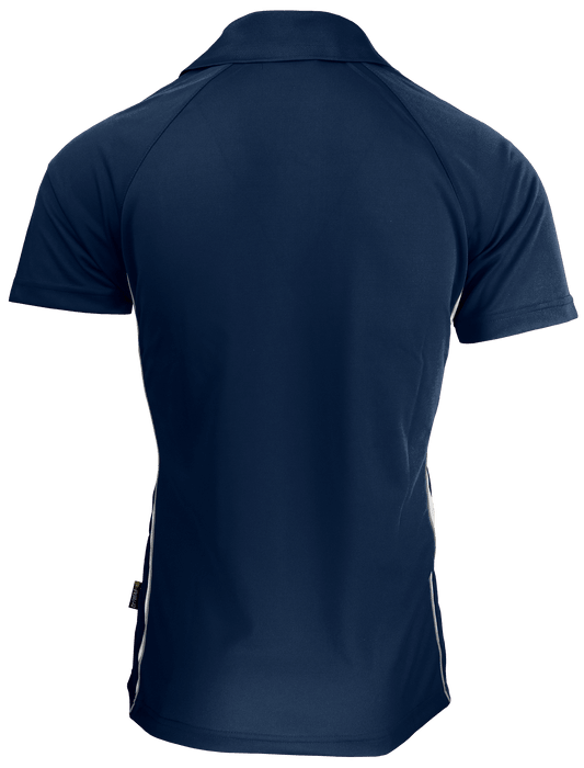 Eureka Mens Polos - NAVY/WHITE