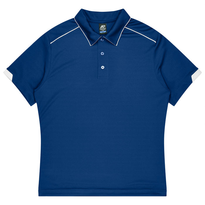 Currumbin Kids Polos - ROYAL/WHITE