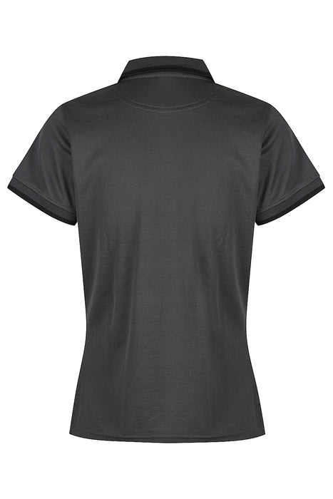 Portsea Lady Polos - SLATE/BLACK