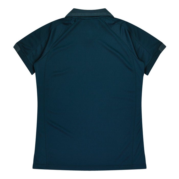 Flinders Lady Polos - NAVY/WHITE