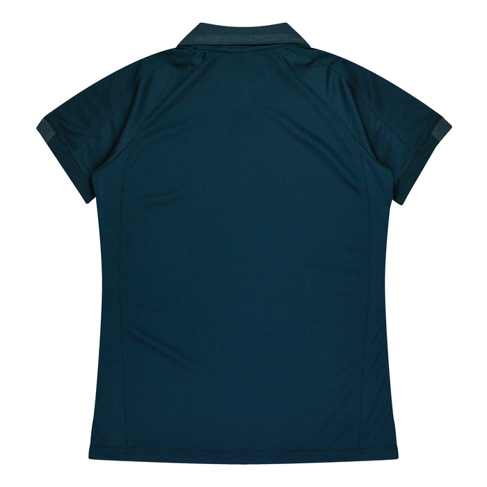 Flinders Lady Polos - NAVY/WHITE