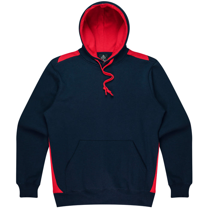 Paterson Mens Hoodies - NAVY/RED