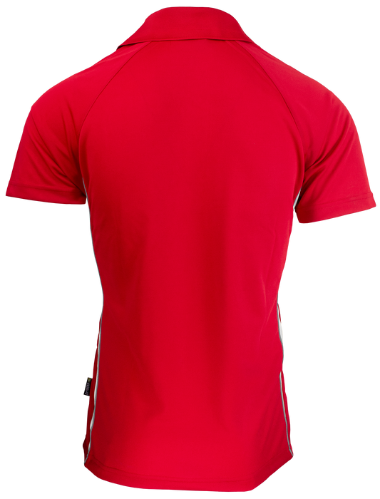 Eureka Mens Polos - RED/WHITE
