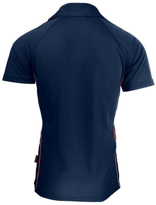 Eureka Mens Polos - NAVY/RED