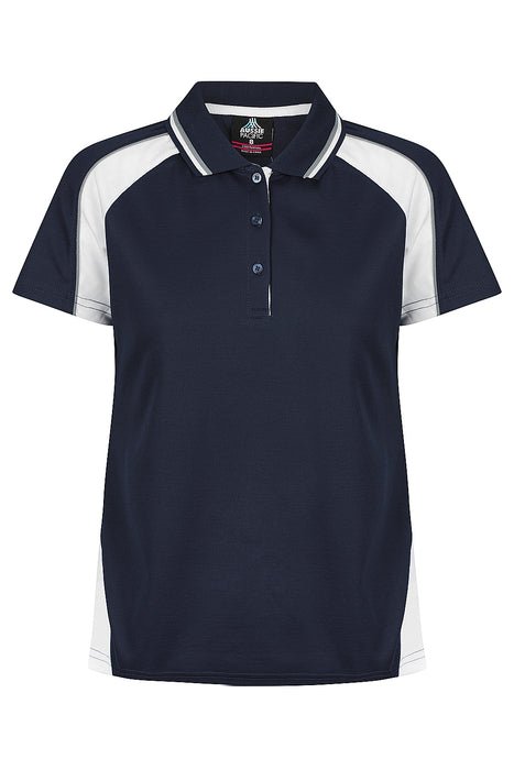 Panorama Lady Polos - NAVY/WHITE/ASHE