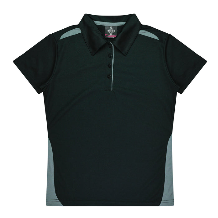 Paterson Lady Polos - BLACK/ASHE