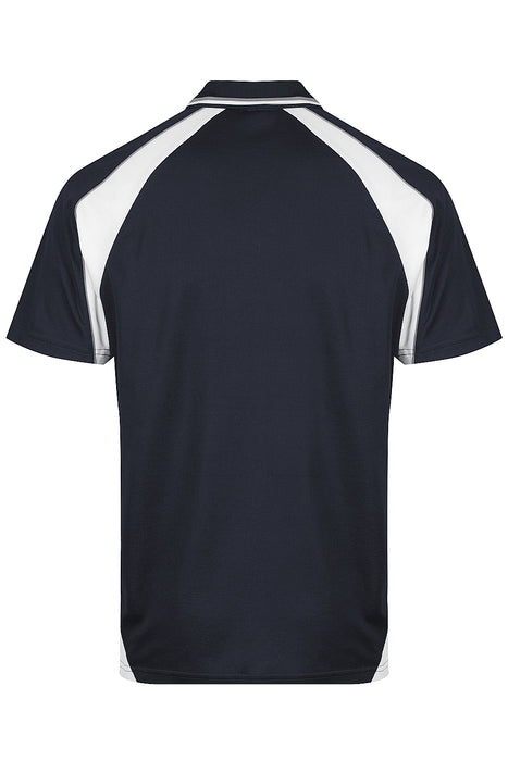 Panorama Mens Polos - NAVY/WHITE/ASHE