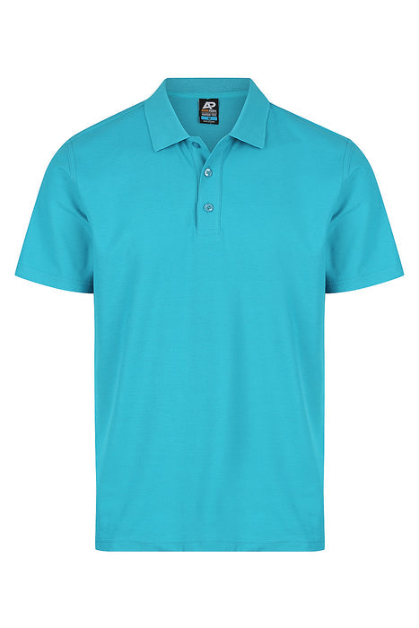 Hunter Mens Polos - TEAL
