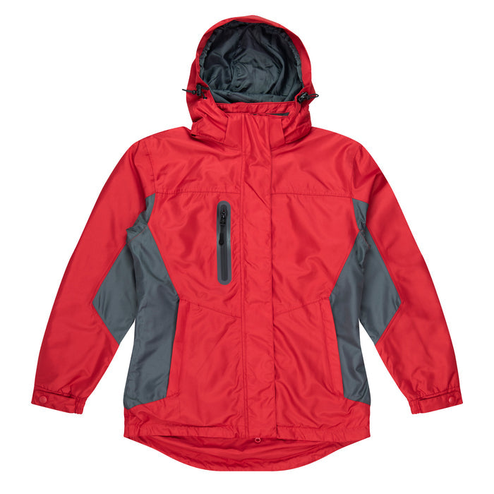 Sheffield Lady Jackets - RED/SLATE