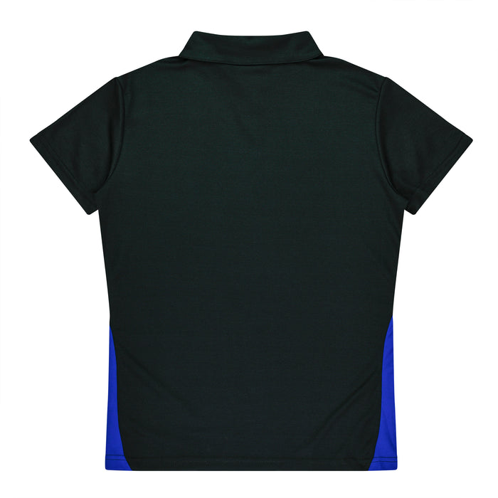 Paterson Lady Polos - BLACK/ROYAL