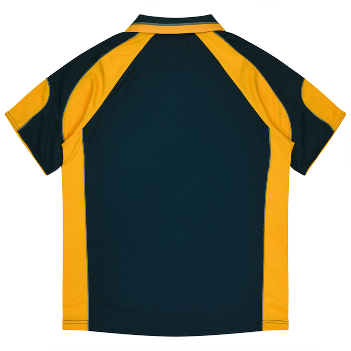Murray Kids Polos - NAVY/GOLD